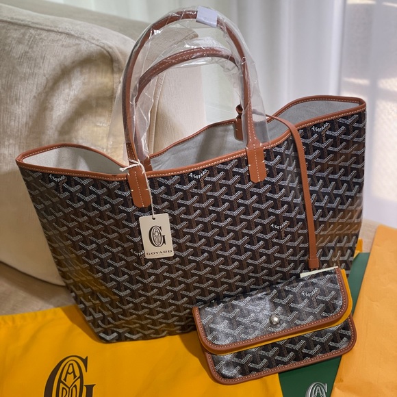 Goyard Saint Louis Tote Coated Canvas PM - Picture 8 of 10
